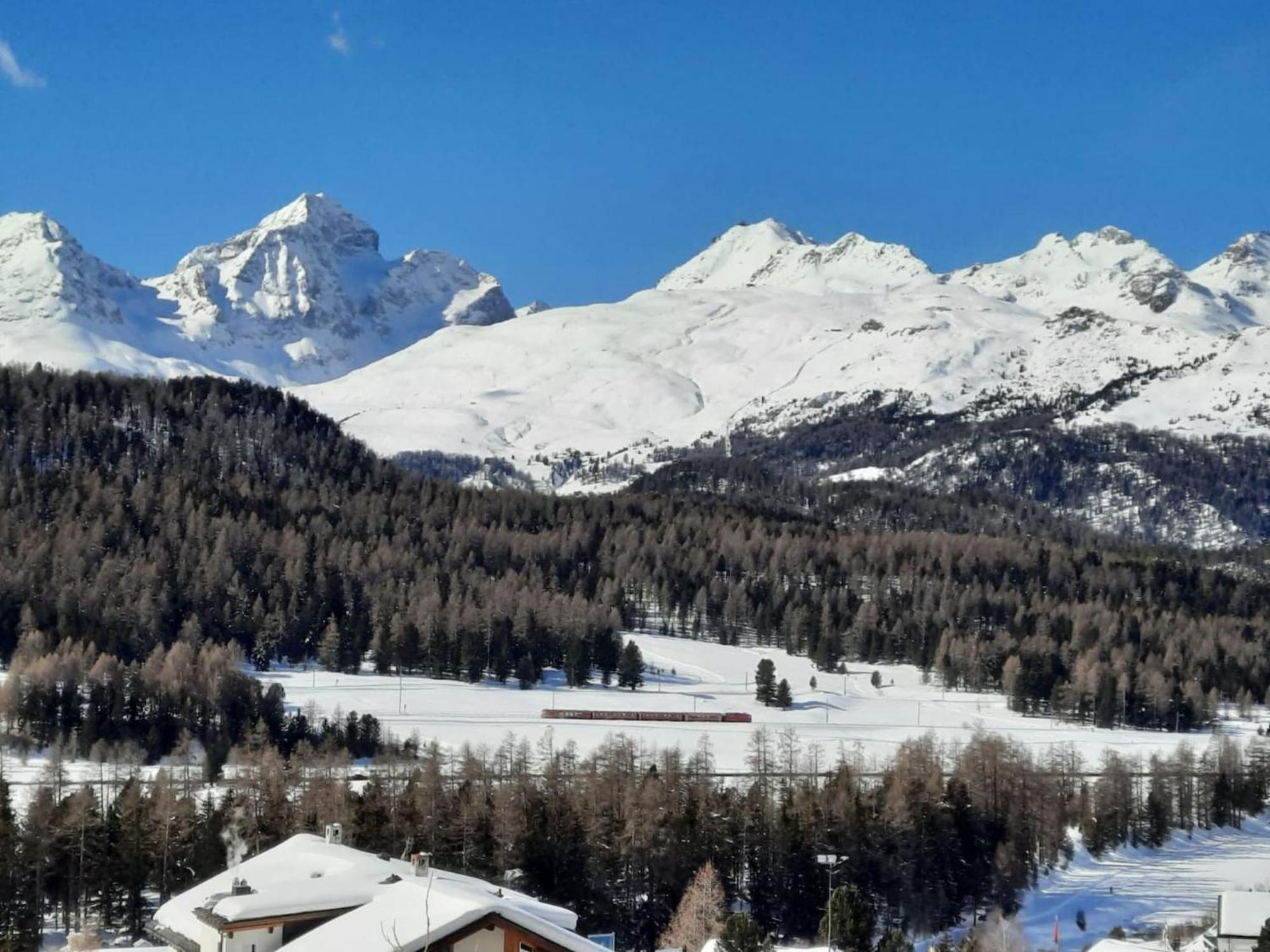 Chesa San Peider - Pontresina Apartment Exterior foto